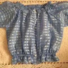 ギンガムチェック半袖