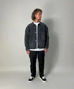 roar デニムジャケット　スワロフスキー　クロスガン　美品　サイズ３　キムタク roar デニムジャケット スワロフスキー クロスガン 美品 サイズ