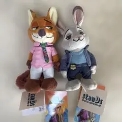 ズートピア スタンディーズ ジュディ ニック　二つセット　新品