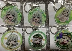 くじ引き堂 魔法少女にあこがれて アクリルキーホルダー レオパルト キウィ 6点