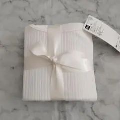 新品タグ付き☆ジーユーGU☆コットンブレンドリブクロップドワイドネックT長袖