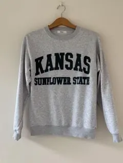 KANSAS SUNFLOWER STATEスウェット S 杢グレーのサムネイル