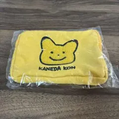 KANEDA KON カネダコン ミニポーチ イエロー
