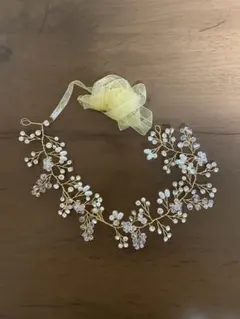 小枝 ヘッドドレス ゴールド