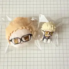 ハイキュー じとっと ぬいぐるみキーホルダー フィギュア 月島