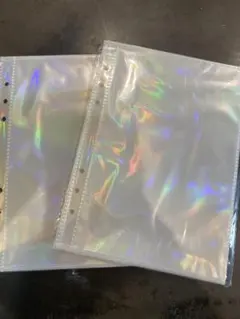 シール帳　リフィル20枚　オーロラ A5用 6穴　1ポケット