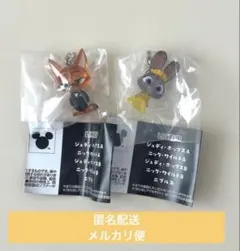 ズートピア２　めじるしアクセサリー　ジュディ•ポップス　ニック•ワイル
