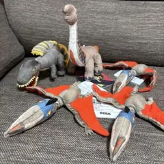 ジュラシックワールド 復活の大地 マスコット 5体まとめ売り