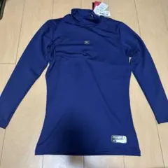 新品未使用　Lサイズ ミズノプロ　ネイビー　ブレスサーモ 長袖　アンダーシャツ