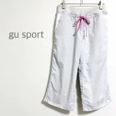 ジーユースポーツ　スポーツパンツ　トレーニング　シャカ　M グレー