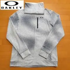 オークリー ゴルフウェア 長袖シャツ ハイネック XLサイズ LLサイズ スカル