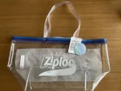 ディーン&デルーカZiploc dean and delucaクリアトートバッグ
