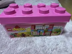 LEGO duplo ピンク収納ボックス