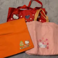 ハローキティ バッグ ポーチ セット