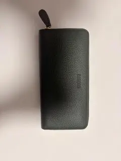 ダークグリーン レザー 長財布