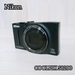 ニコン Nikon COOLPIX S8200 14x ブラック 黒のサムネイル