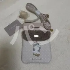 しまむら モフサンド ショルダーバッグ キャメル ブラウン くま