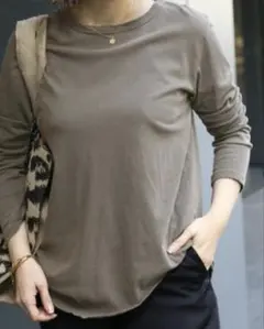 【ドゥーズィエムクラス】レイヤリングTシャツ（ロンＴ）