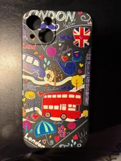 ロンドンデザイン iPhone 13/14用ソフトケース