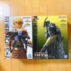 ヒロアカ　一番くじ　フィギュア　ホークス　アーマード・オールマイト　2点セット