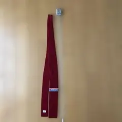 リバーシブル ニットタイ ボルドー