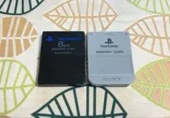 プレイステーション　プレイステーション2　ソニー純正　メモリーカード　2枚セット