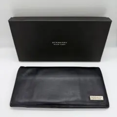 BURBERRY BLACK LABEL 長財布 ブラックのサムネイル