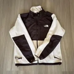 THE NORTH FACE フリースジャケット ピンクアイボリー/ブラウン