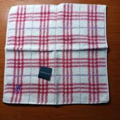 BURBERRY チェック柄 タオルハンカチ
