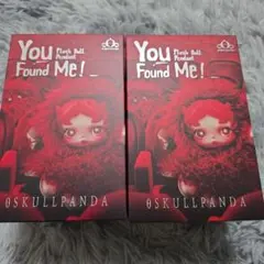 未開封品 SKULLPANDA You Found Me! ぬいぐるみペンダント