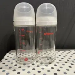 Pigeon 母乳実感　ガラス製哺乳瓶 240ml 2本Set