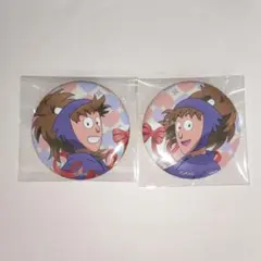 【新品】忍たま乱太郎 アニメイトカフェ 鉢屋三郎 不破雷蔵 缶バッジ