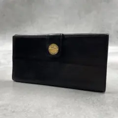 LONGCHAMP ブラック レザー レディース 長財布 8513のサムネイル
