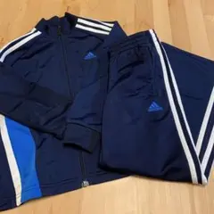 adidas ジャージ ネイビー 3本ライン130
