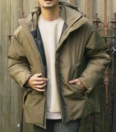 美品★BAYFLOW★UMW中綿フードブルゾン　ベイフロー　ロンハーマン　コート