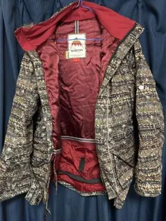 BURTON スノーボードジャケット バートン エスニック柄 Sサイズ