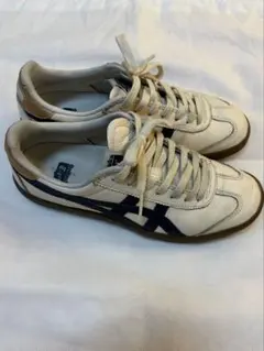美品】オニツカタイガー TOKUTEN トクテン チャコール バーチ 25.5 