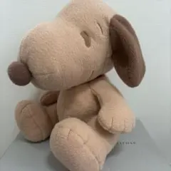 SNOOPY スーパーラージぬいぐるみ もこふわ ブラウンver - メルカリ