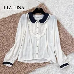 【美品】LIZ LISA リズリサ 襟 レース ブラウス バレエコアのサムネイル