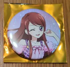 アイカツ　10th story〜未来へのSTARWAY〜 紫吹蘭　缶バッジ