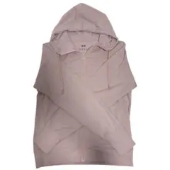 ユニクロUVカットパーカー ポケッタブル 紫外線対策 エアリズム 消臭 ピンク