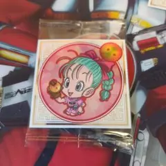 ドラゴンボール　超戦士シールウエハース 15 龍球 ブルマ レア