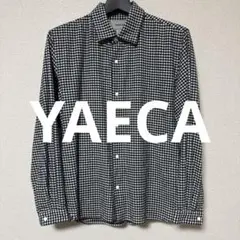 YAECA ヤエカ ギンガムチェック コンフォートリラックスシャツ 17155
