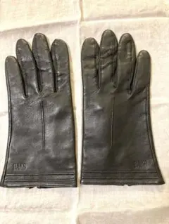 ☆未使用☆DAKS ☆黒 ラムレザー☆レディース手袋☆