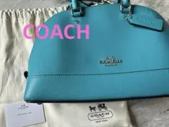 土日特別価格！COACHレザー ハンドバッグ