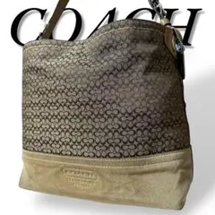 美品　COACH 119 トートバッグ ワンショルダー ハンドバッグ　A4収納可