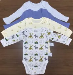 UNIQLO &ベビーザらス　80サイズ　ボディスーツ4枚セット