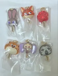 ズートピアアイスキャンディチャーム コンプリート