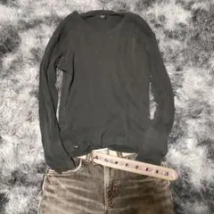 archive EDWIN vneck thermal l/s tee Y2Kのサムネイル