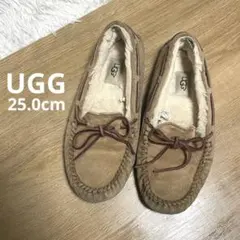 UGG アグ　ムートンモカシン　DAKOTA ダコタ　25.0cm ブラウン